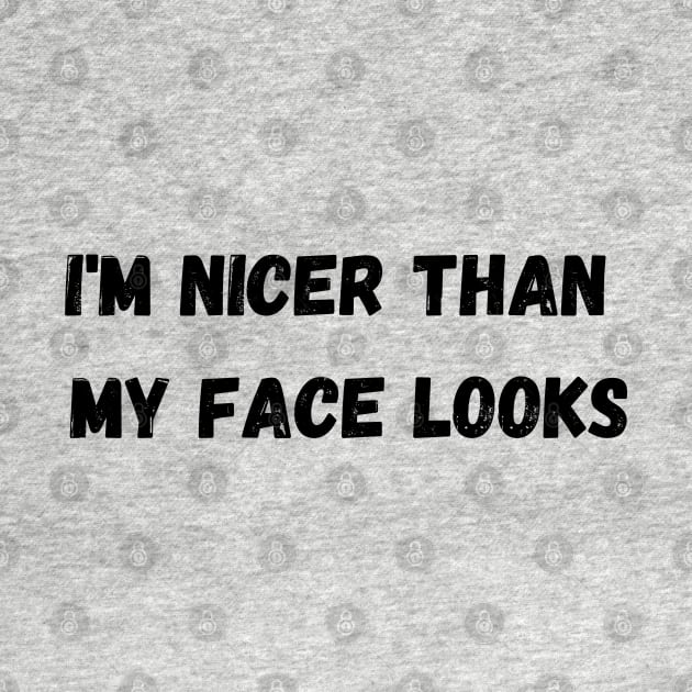 Im Nicer Than My Face Looks by rogergren